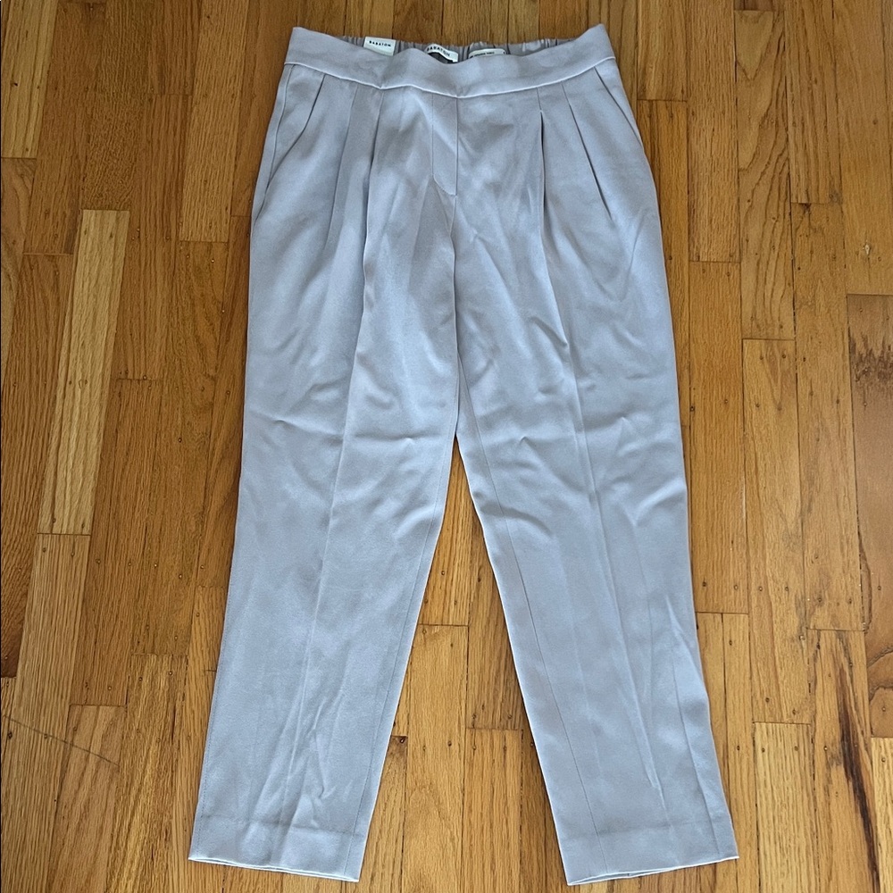 BRAND NEW! Aritzia Babaton cohen ankle dress pants 2 grey